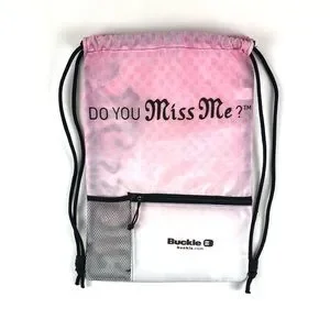 Miss Me | Bags | Miss Me Jeans Pink Ombr Drawstring Bag 